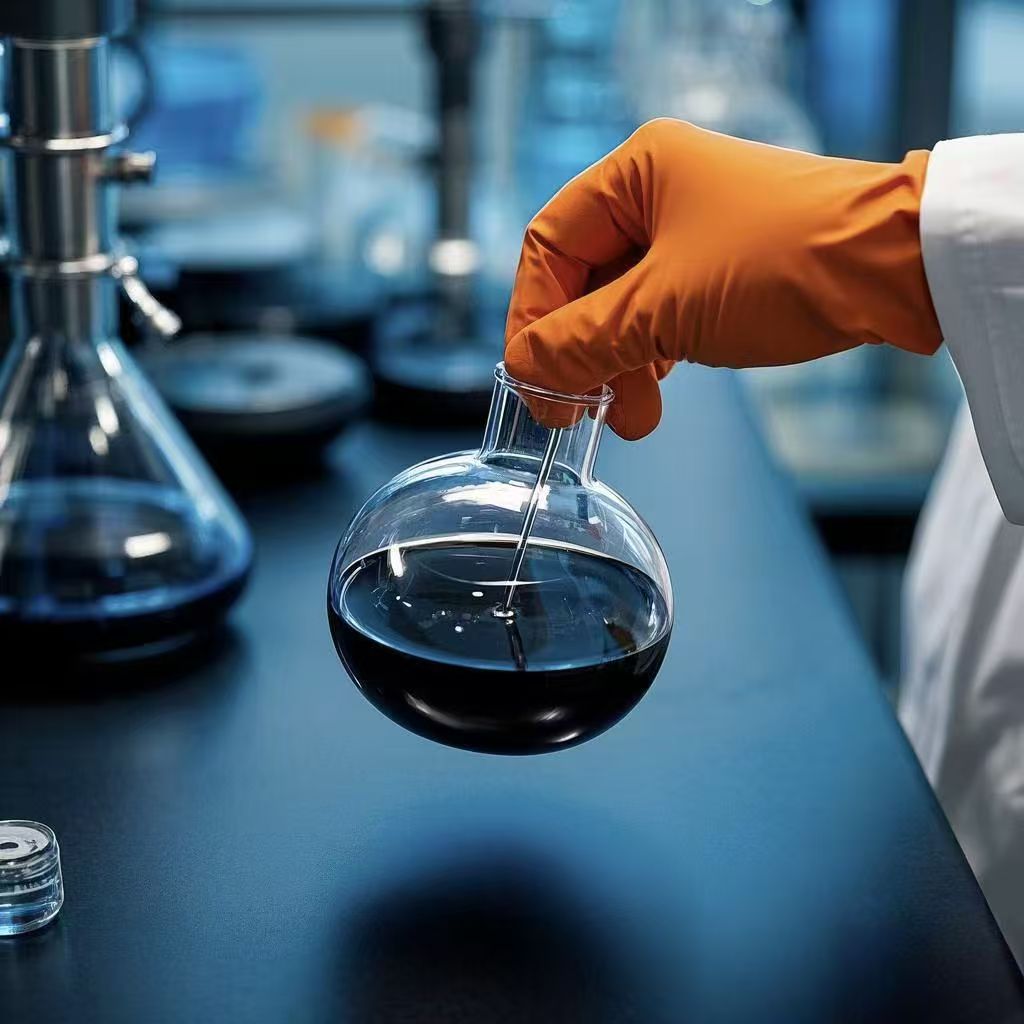 The effect after high-temperature experiment